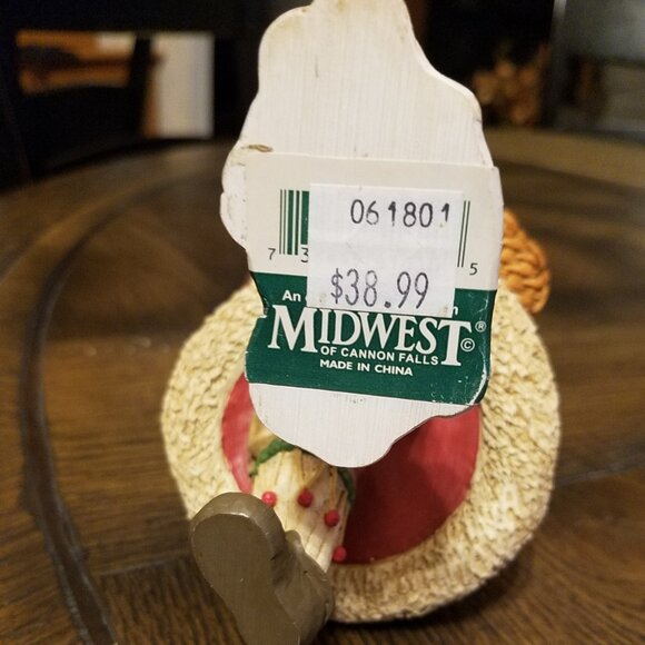 Midwest of Cannon Falls Collectible Fisherman Santa Claus 8" Figurine - Picture 7 of 7